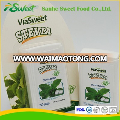 organic China stevia tablet with dispenser, stevia tablets in bulk for coffee